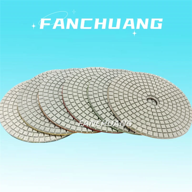 4 Inch Granite Flexible Wet Diamond Polishing Pad