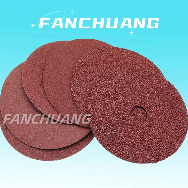 Aluminum Oxide Resin Fiber Polishing Disc Center Hole