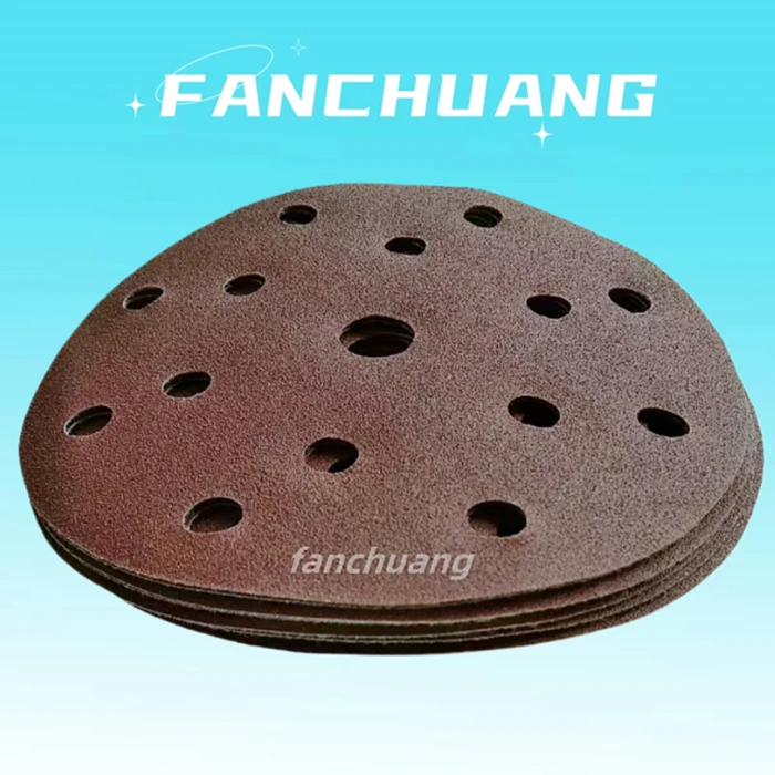 15 Holes Red Sanding Paper