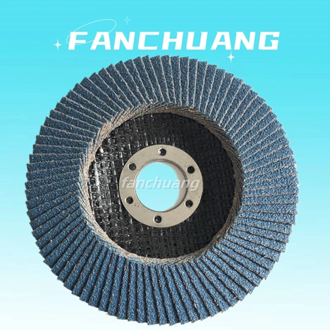 40-320 Grit Zirconia Abrasive Sanding Flap Disc Grinding Discs