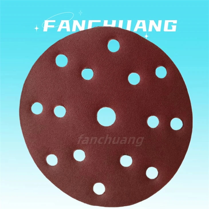 15Holes Alumina Flocking Sandpaper Sheet