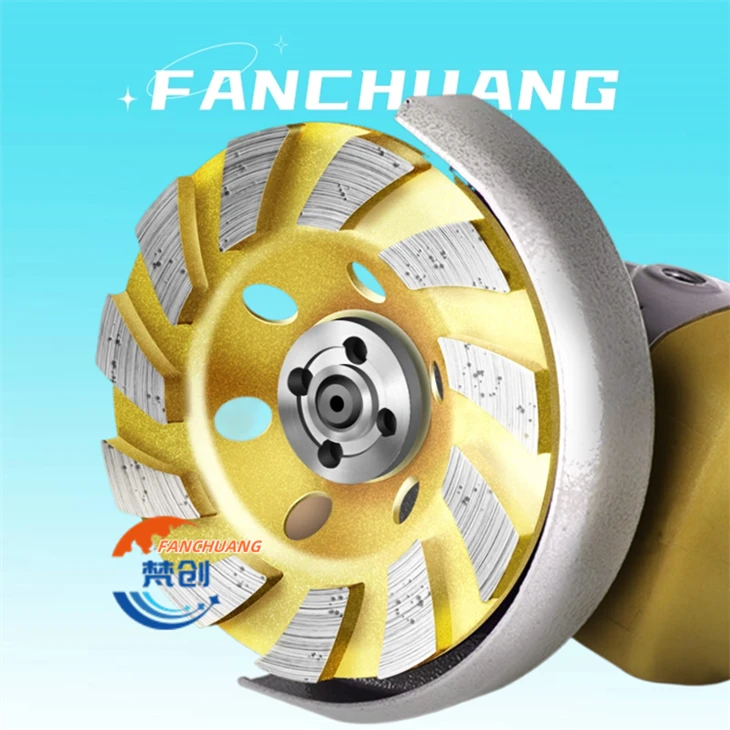 Concrete Turbo Diamond Grinding Cup Wheels