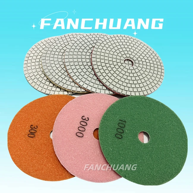Diamond Wet Polishing Pad For Quartz And Granite