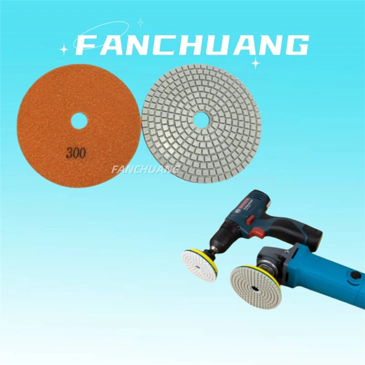 Diamond Wet Polishing Pad For Quartz And Granite