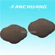 Smeđa površina korunda koja se koristi za pjeskarenje